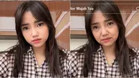 Artis ikut tren filter Aged di TikTok. (Sumber: TikTok/fujiiian)