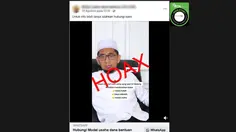 Ragam Hoaks Bantuan yang Mencatut Pemuka Agama, Simak Daftarnya