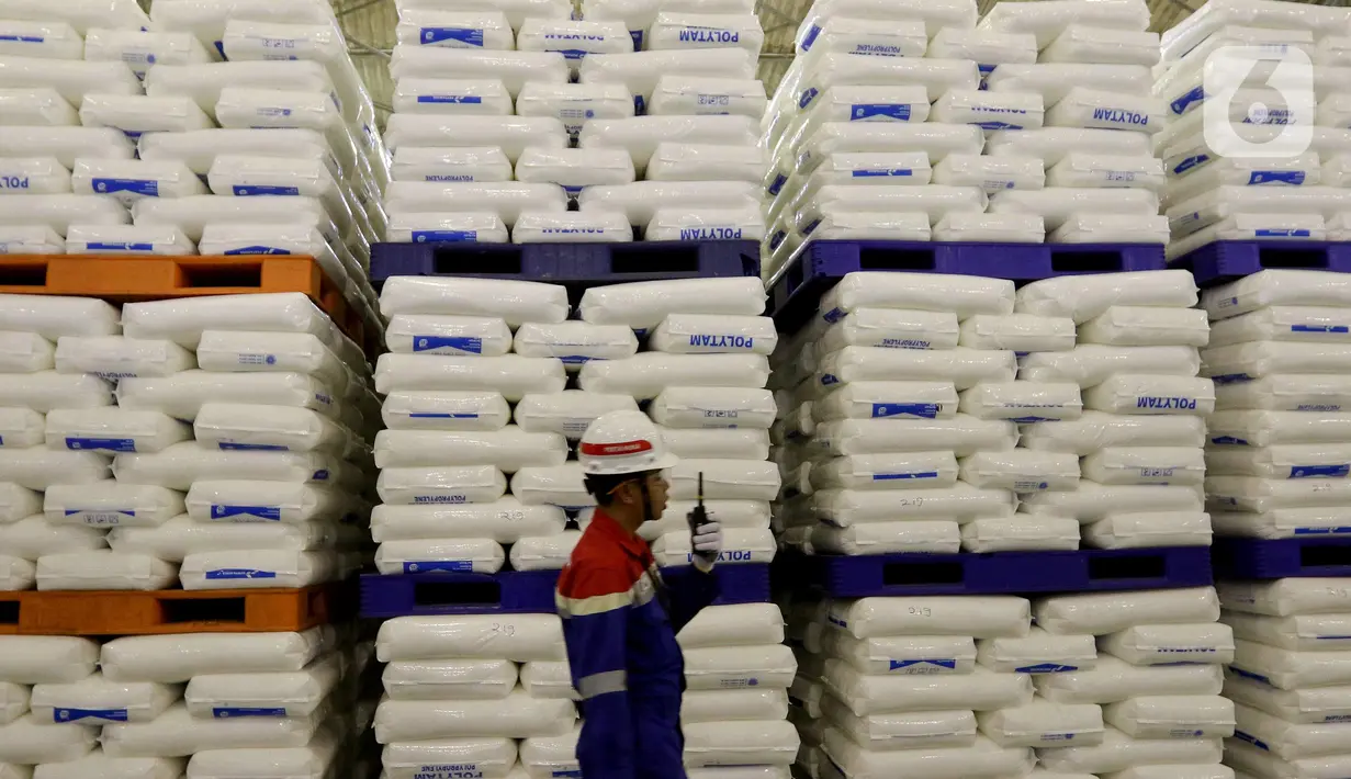 Untuk diketahui, di tahun 2024, target produksi polytam PT Kilang Pertamina Internasional (KPI) unit Plaju sebesar 49.000 ton. (Liputan6.com/Herman Zakharia)