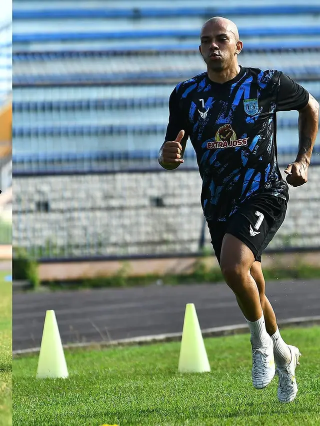 5 Potret Ivan Carlos Saat Latihan Bersama Tim, Striker Persela Lamongan
