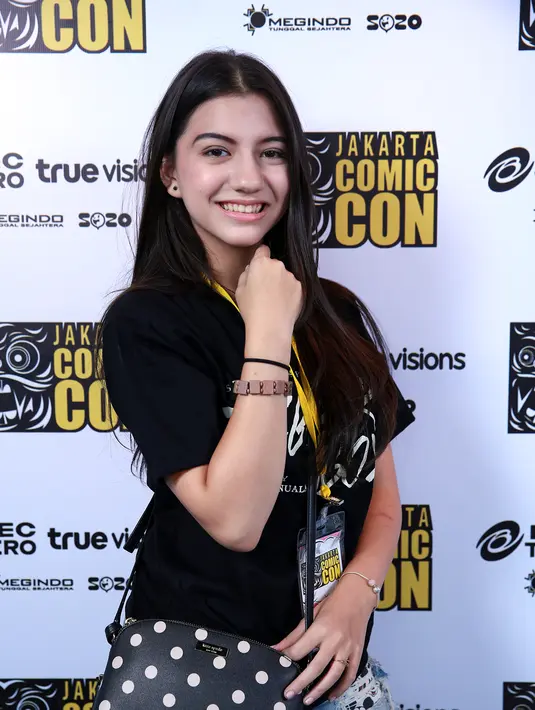 Ditemui di Jakarta Internasional Expo, Kemayoran, Jakarta Pusat, Jumat (25/9/2015), ia mengaku takut semua hal yang terdapat pada badut. (Deki Prayoga/Bintang.com)