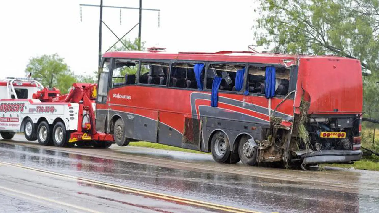 Kecelakaan bus di Texas