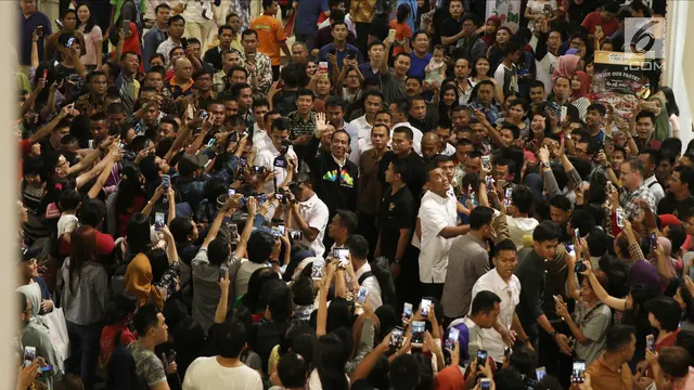 Presiden Jokowi Jalan-jalan di Mall Ciputra