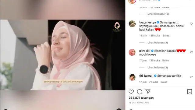 Dhini Aminarti Beri Jawaban Bijak Terkait Dirinya yang Belum Diberi Momongan