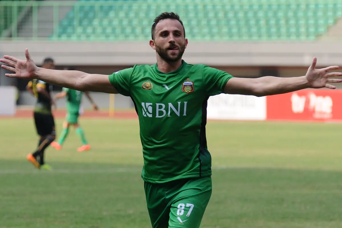 Gol Spaso Antar Bhayangkara FC Unggul Atas Sriwijaya FC