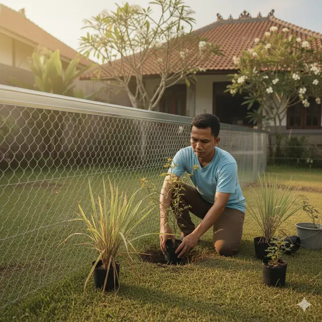 Cara Membuat Pagar Rumah Murah tapi Ampuh Usir Ular Kobra