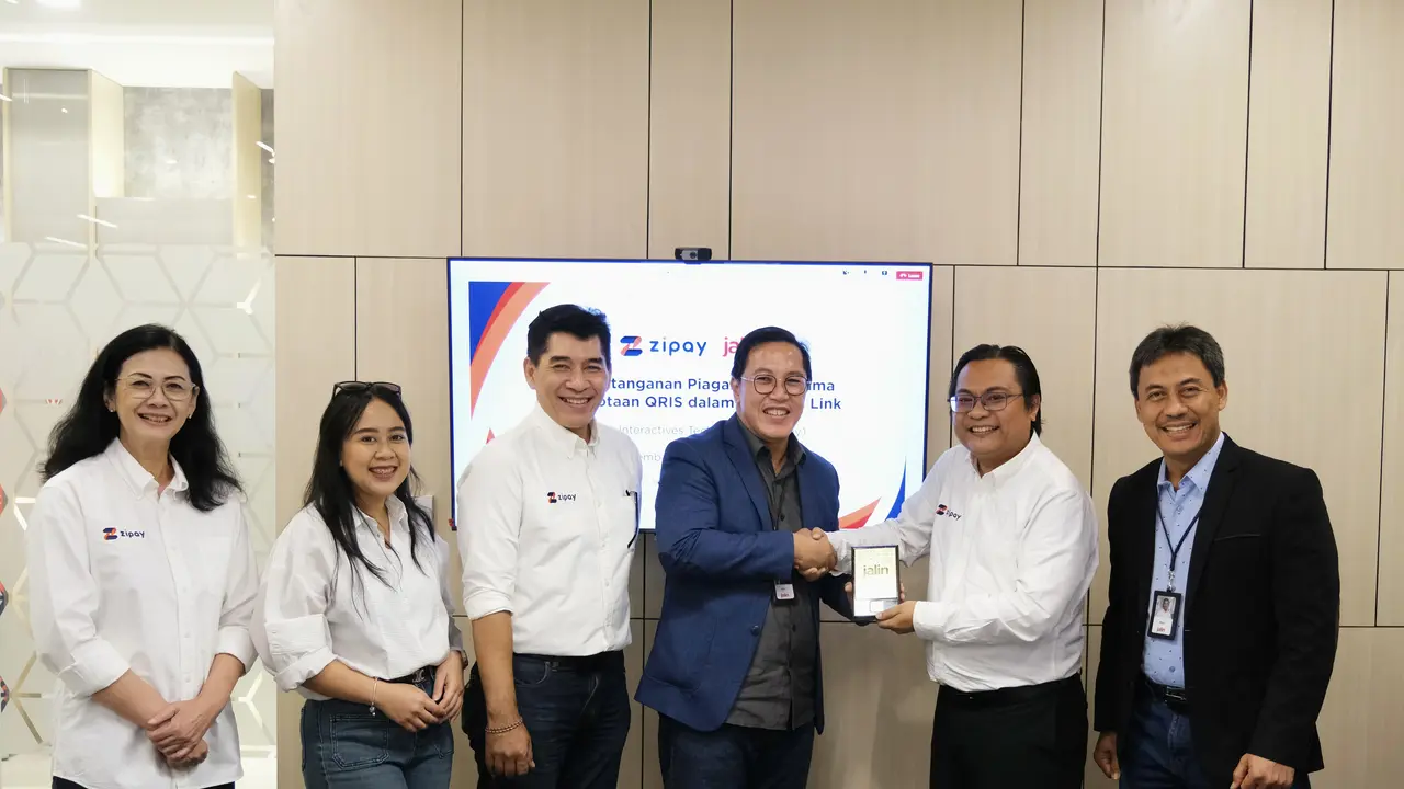 PT Max Interactives Technologies (Zipay) resmi bergabung dengan jaringan Link. (Liputan6.com/ ist)