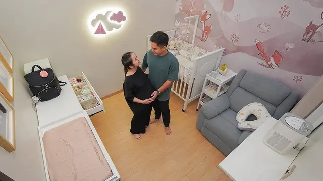 Potret Kamar Bayi Calon Anak Pertama Gritte Agatha, Estetik Bernuansa Pastel