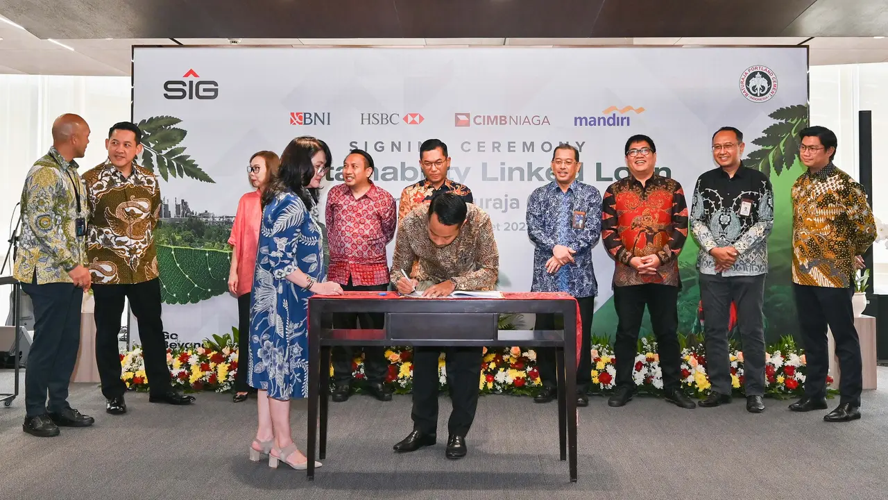 Semen Baturaja Raih Kredit Sindikasi Berkelanjutan dari Empat Bank