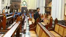 Untuk diketahui, Gereja Katedral Jakarta akan menggelar lima misa Natal mulai hari ini, Selasa (24/12/2024) hingga Rabu (25/12/2024). (merdeka.com/Arie Basuki)