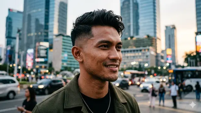 Gaya Rambut Pria agar Terlihat Tirus