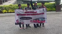10 Anggota HMI Demo Tembus Pengamanan Kantor Jokowi