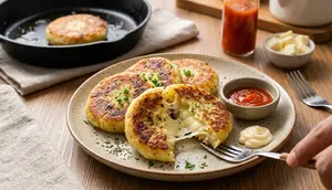 Resep Potato Pancake Keju Lumer yang Renyah dan Anti Gagal
