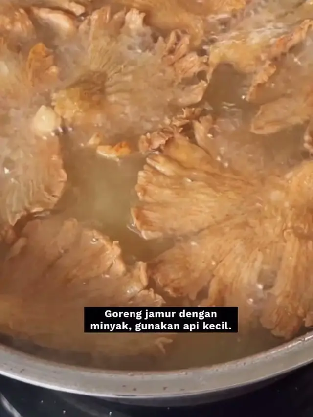 Bukan Direndam Baking Soda, Begini Cara Goreng Jamur Krispi Biar Garing Tahan Lama