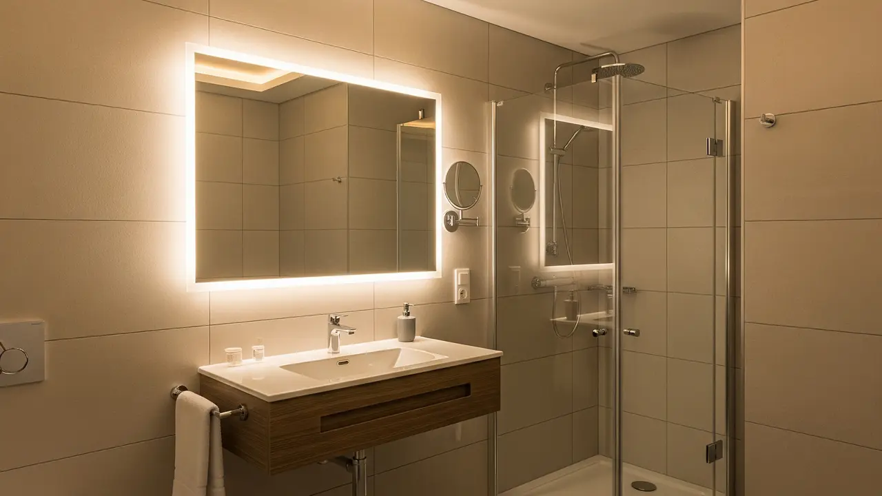 Desain Kamar Mandi Ala Hotel Material Murah