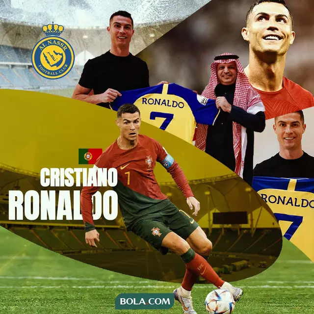Ilustrasi - Cristiano Ronaldo Al Nassr