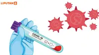 Banner Rapid Test, Tes Massal Virus Corona Covid-19 (Liputan6.com/Triyasni)