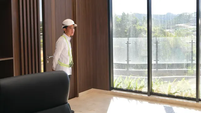 Wapres Gibran Rakabuming Raka meninjau sejumlah proyek strategis di Ibu Kota Nusantara (IKN), Rabu 28 Mei 2025.