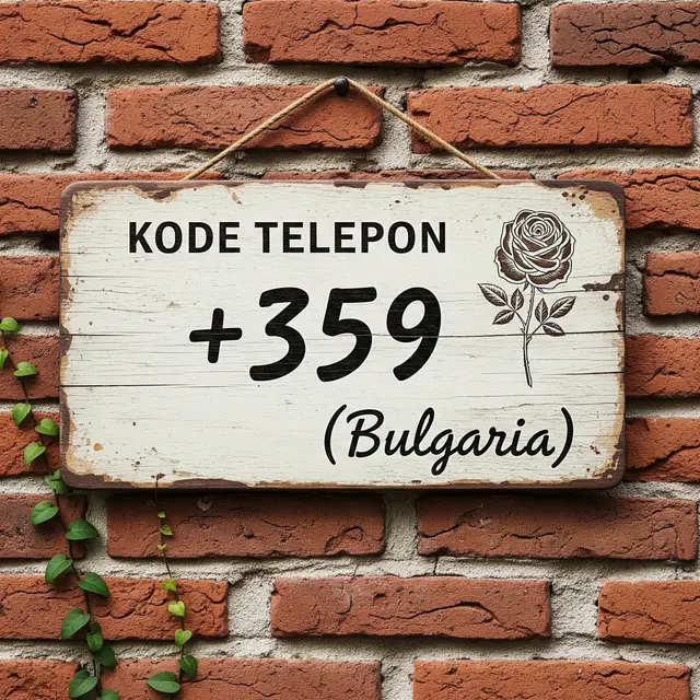 Kode Telepon +359 (Bulgaria)/ AI Generated