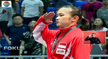 Jam terbang Felda Elvira Santoso Meskipun baru pertama kali tampil di SEA Games, meski baru pertama kali tampil di SEA Games.