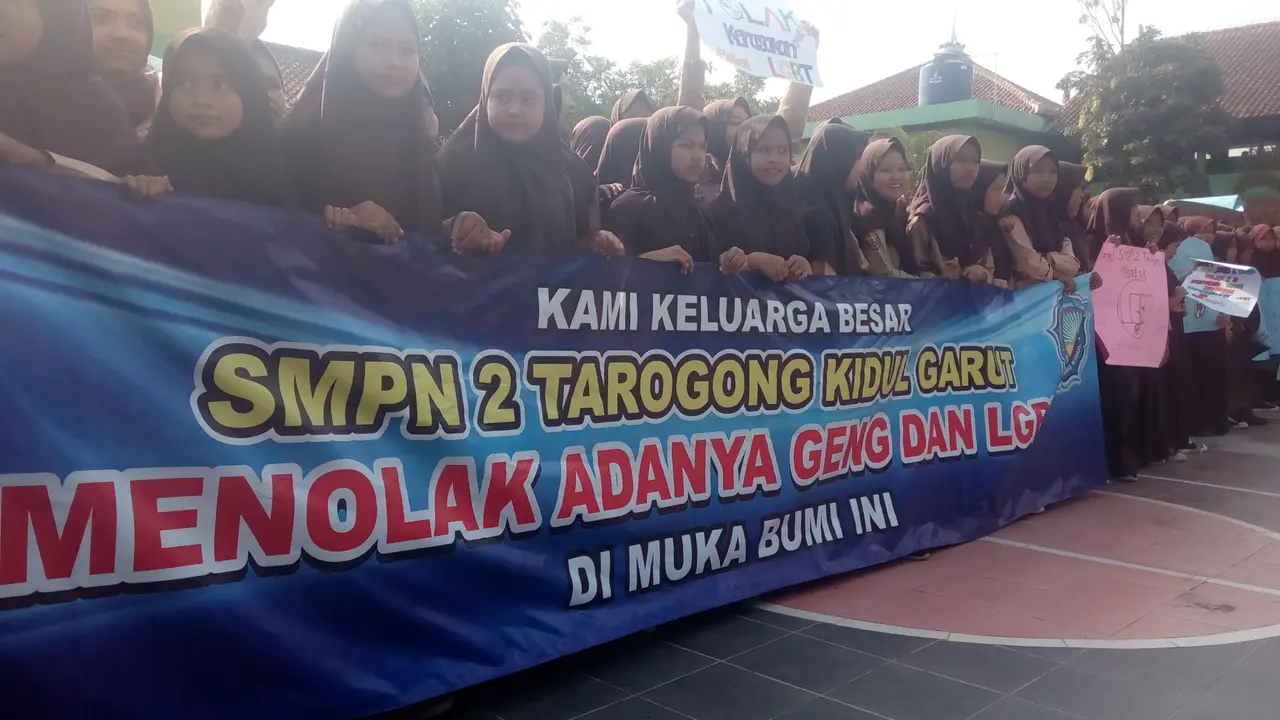 Deklarasi pelajar Garut menolak LGBT
