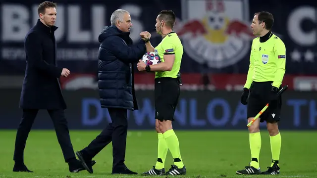 Virus Corona Bikin Jose Mourinho dan Julian Nagelsmann Tak Bersalaman