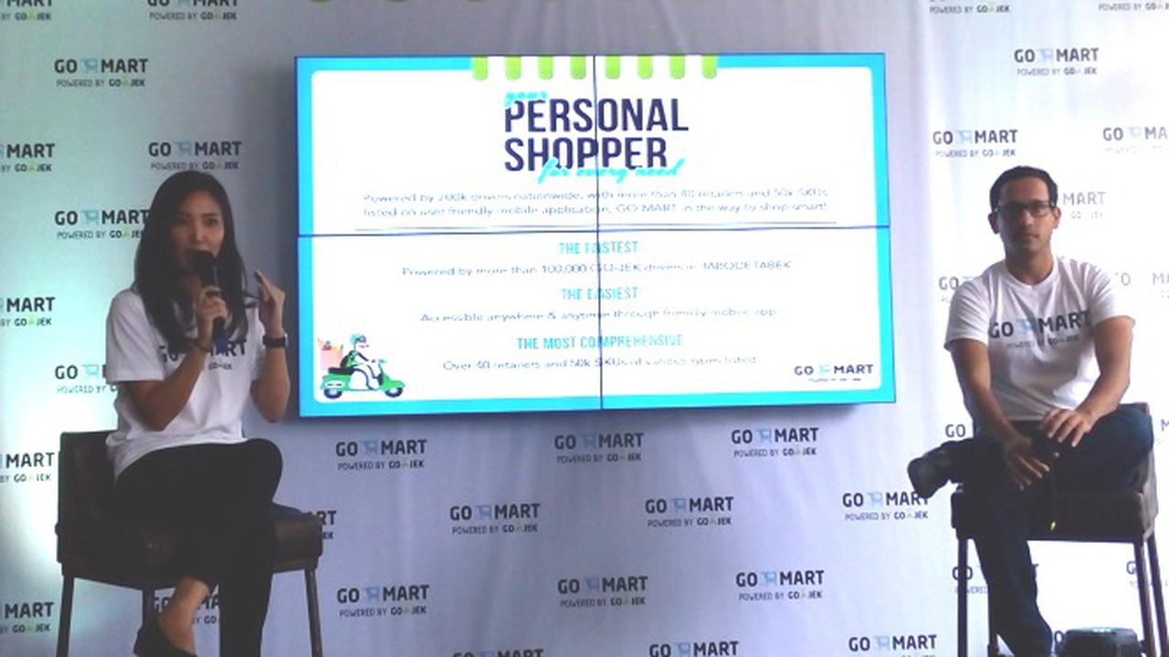 Go-Mart Siap Antarkan Belanjaan dalam 1 jam
