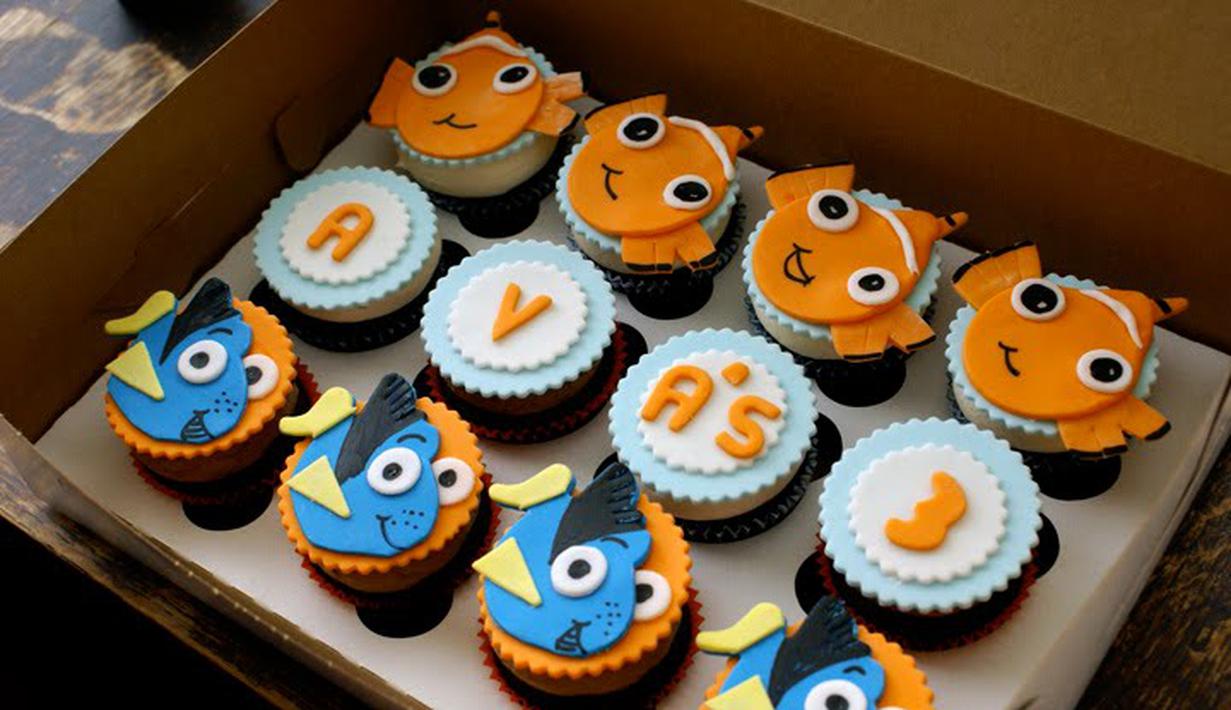 10 Model Cupcakes Lucu Bentuk Kartun Fimela Fimelacom