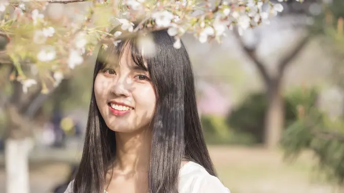 ramah kalem baik cantik bunga