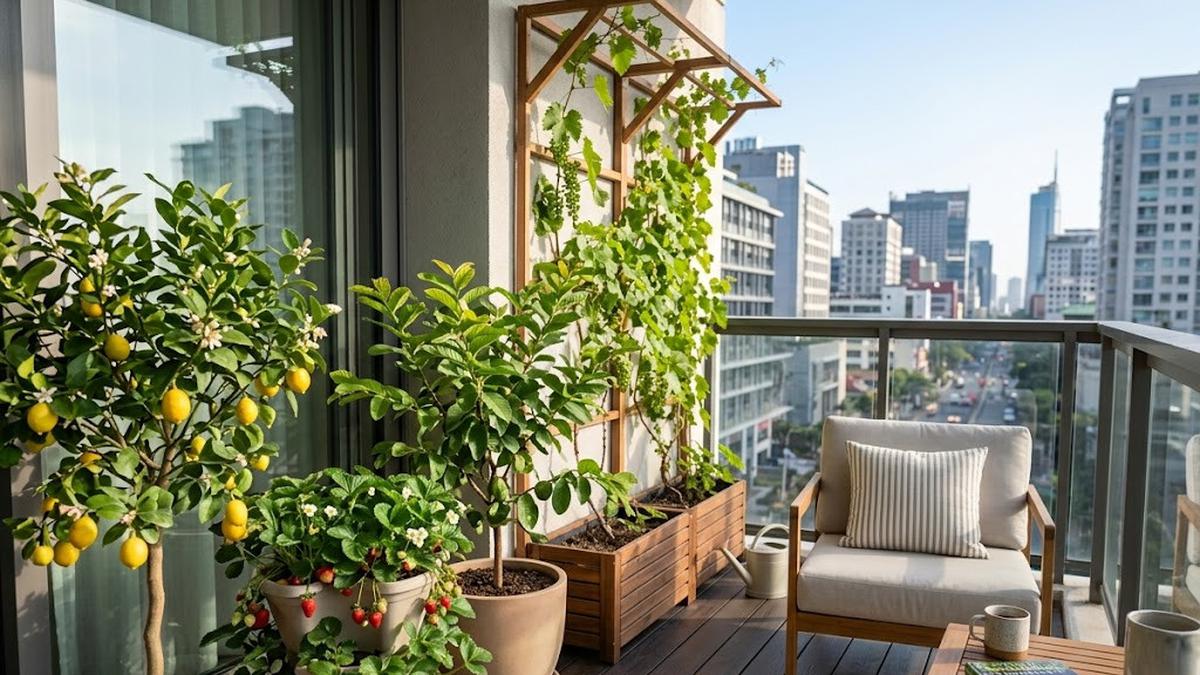10 Tanaman Buah Mini yang Bisa Berbuah di Balkon Apartemen