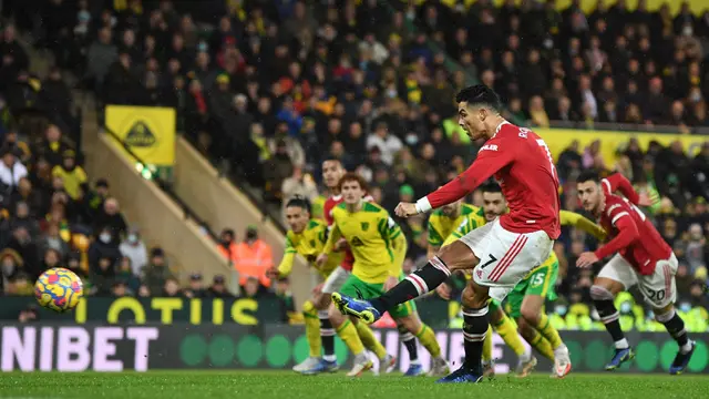 Foto: Distribusi 802 Gol Bintang Manchester United Cristiano Ronaldo Sepanjang Karier Berdasarkan Cara dan Waktu dalam Mengeksekusinya