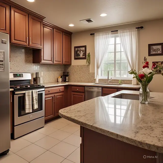 Dapur Warna Beige