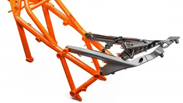 Rangka Trellis in KTM 1290 Super Duke