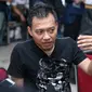 "Ya kami ingin meramaikan musik Indonesia di tengah industri yang mengalami banyak perubahan. Ingin berkarya kembali. Karena kami tidak pernah mati dalam berkarya," tutur suami Ashanty. (Adrian Putra/Bintang.com)