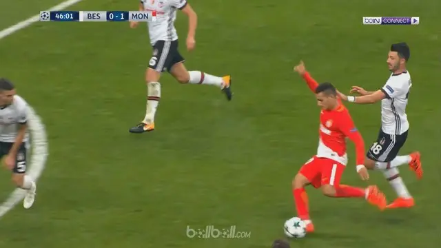 VIDEO: Highlights Liga Champions, Besiktas Vs AS Monaco 1-1