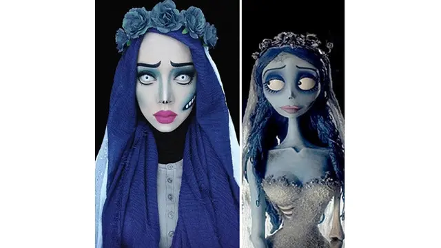 Unik, 7 Makeup Cosplay dengan Hijab Ini Mirip Karakter dalam Film