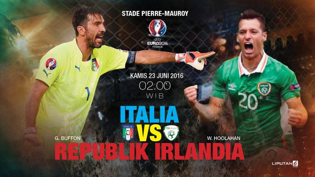 Prediksi Italia vs Republik Irlandia