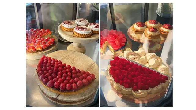 6 Potret Makanan Foto Asli Vs Gambar Animasi Ini Unik, Detailnya Hampir Sama