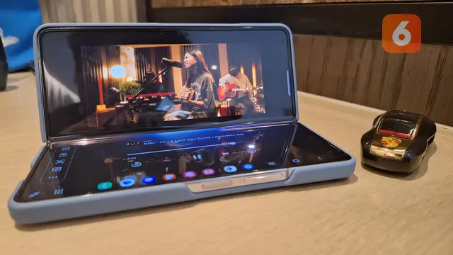 Samsung Galaxy Z Fold5 (Liputan6.com/Giovani Dio Prasasti)