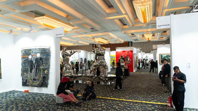 Ilustrasi pameran ArtMoments 2025/ArtMoments