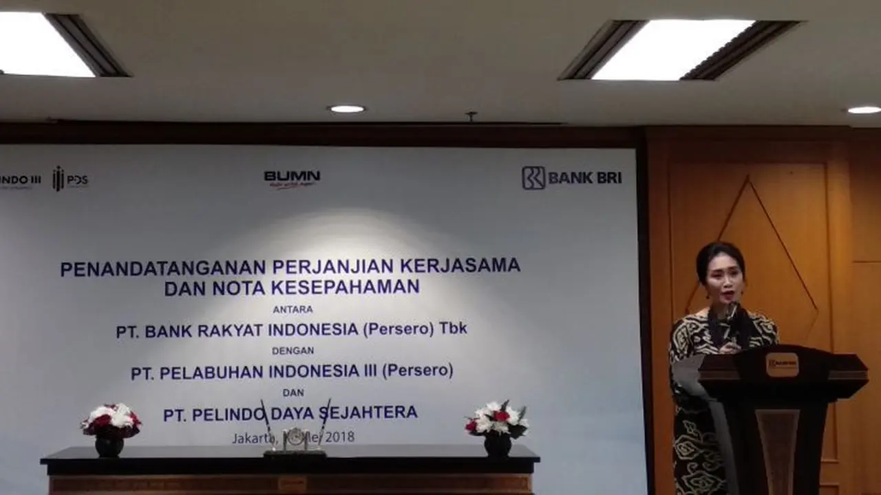 Peindo III dan BRI meluncurkan kartu E-Port Card.