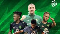 Liga 1 - 4 pemain kunci Persebaya saat menjajal Persis (Bola.com/Adreanus Titus)