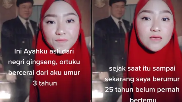 25 Tahun Belum Pernah Bertemu Sang Ayah, Kisah Wanita Ini Bikin Haru