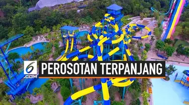 Sebuah taman rekreasi di Penang, Malaysia bernama ESCAPE Theme Park memiliki perosotan air terpanjang di dunia. Saking panjangnya, perosotan air ini sampai memecahkan rekor dunia.