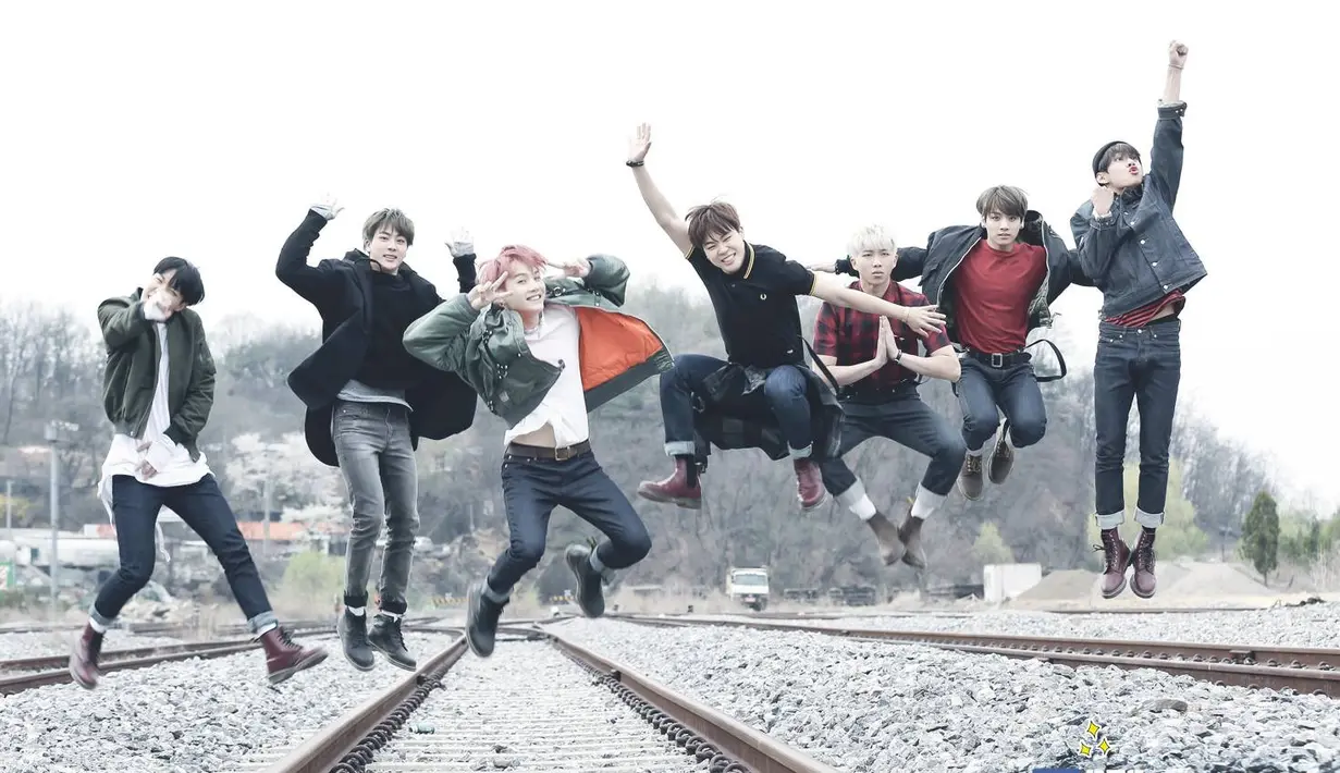 BTS menjadi grup Korea Selatan pertama yang muncul di Global 50 Chrt Global Spotify melalui lagunya yang berjudul DNA. (Foto: soompi.com)