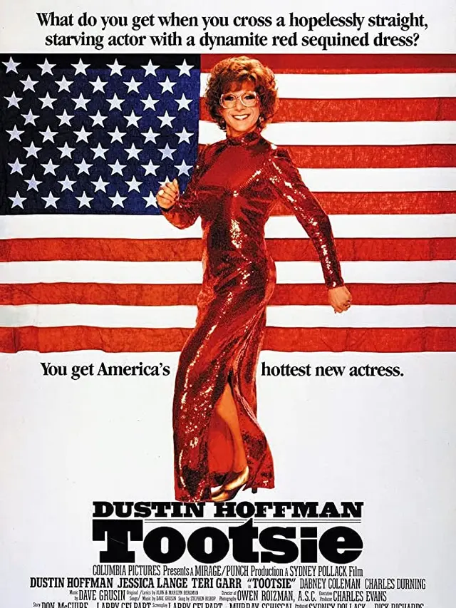 Poster Tootsie. (Foto: IMDb/ Columbia Pictures)
