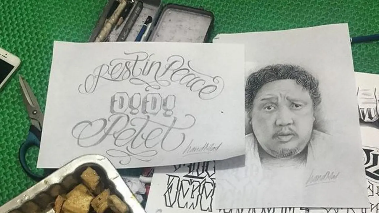 Goresan Salam Perpisahan Para Penggemar untuk Didi Petet