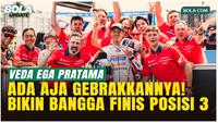 5 Fakta Spektakuler di Balik Podium Perdana Veda Ega Pratama di Moto3