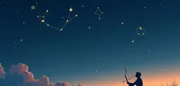 logo ramalan zodiak sagittariu (sumber: AI generated)