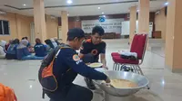 20 KK Mengungsi Imbas Kebakaran Asrama Polisi di Serpong, BPBD Buka Dapur Umum